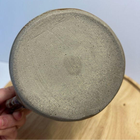 Studio Art Pottery Coffee/Soup Mug Bowl Artist Signed Swick Klickitat USA 20oz - Picture 6 of 6